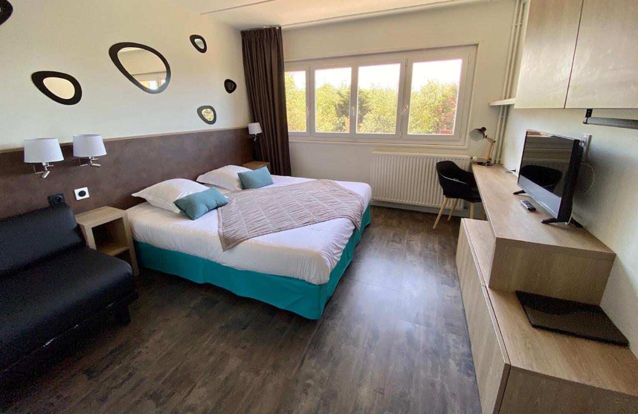 Hotel Club De La Plage Merville-Franceville-Plage Esterno foto